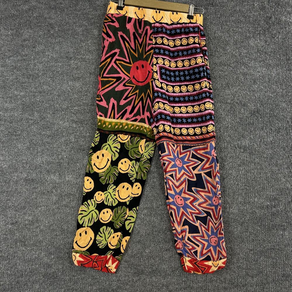 Colorful Patchwork Pants - Smiley & Farm Rio Multicolor - Picture 5 of 16